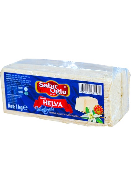 Vanilyalı Blok Helva 1000 gr