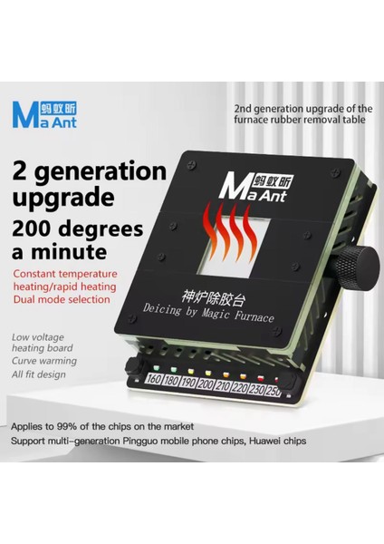 Maant Sl-2 Cpu Ayarlanabilir Entegre Isıtma