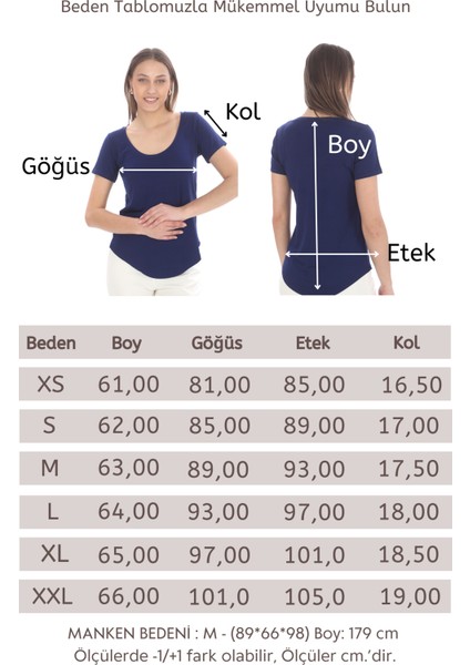 Viskon Dökümlü Dekolte Yaka Tişört-Lacivert indirimleri