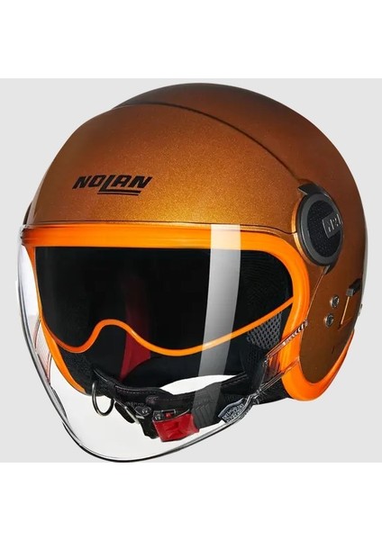 N21 Vısor 06 Ocıo 348 Camlı Yarım Kask
