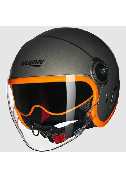 N21 Vısor 06 Ocıo 349 Camlı Yarım Kask