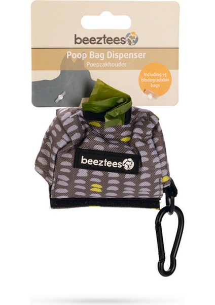 Köpek Dışkı Toplama Poşeti Taşıma Çantası, Gri, 7,5X3,5X4CM Yktsn