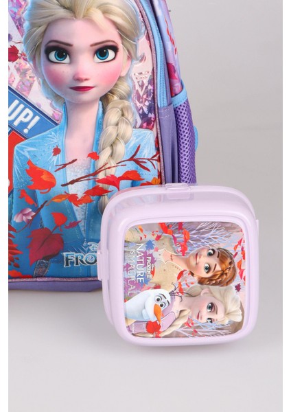 Dekomus Lisanslı Elsa Frozen Salto Ice Magıc "okul Çantası,beslenme Kabı ve 500 ml Trıtan Matara Okul Seti fırsatları