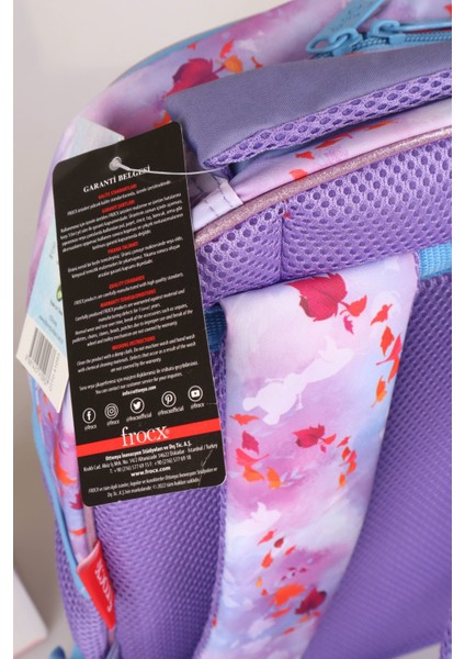 Dekomus Lisanslı Elsa Frozen Salto Ice Magıc "okul Çantası,beslenme Kabı ve 500 ml Trıtan Matara Okul Seti