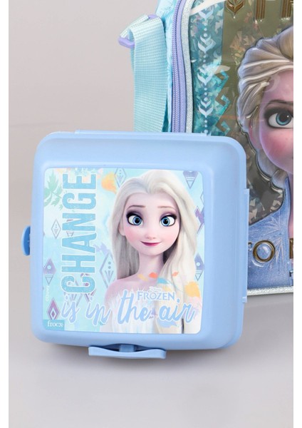 Dekomus Lisanslı Elsa Frozen "beslenme Çantası,beslenme Kabı ve 500 ml Trıtan Matara Okul Beslenme Seti modelleri
