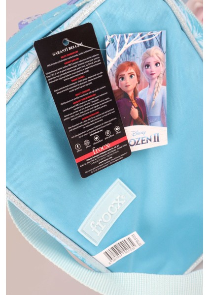 Dekomus Lisanslı Elsa Frozen "beslenme Çantası,beslenme Kabı ve 500 ml Trıtan Matara Okul Beslenme Seti
