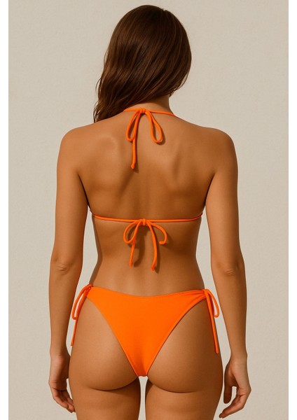 Turuncu Üçgen Bikini 42