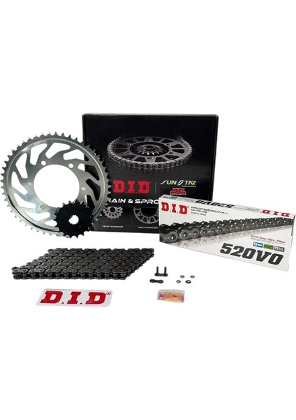 Yamaha YZF-R25 Mt-25 2015-2022 Orıng Çelik Zincir Dişli Seti 520