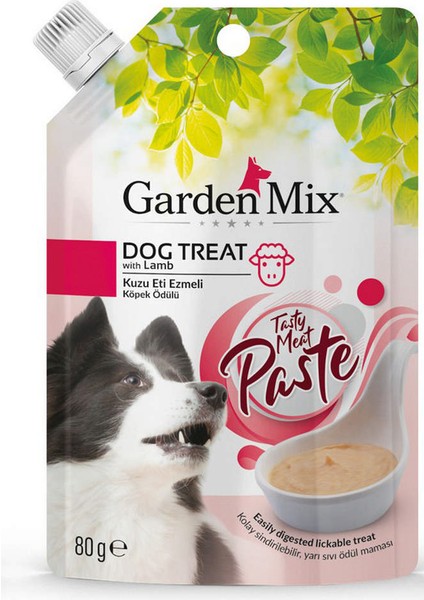 Gardenmix Kuzu Eti Ezmeli Köpek Ödülü 80 gr Yktsn