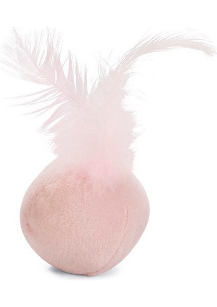 Peluş Tüylü Yavru Kedi Oyuncağı 5cm Pembe Yktsn
