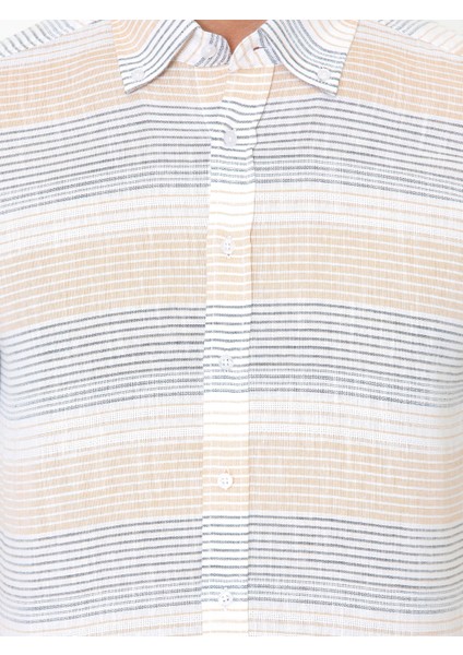 Erkek Sarı Slim Fit Uzun Kollu Gömlek 50248504-VR044 modelleri