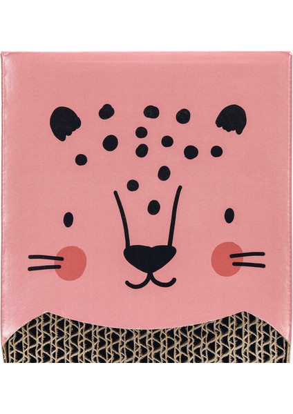 Kedi Karton Tırmalama, Pembe, 45CM Yktsn
