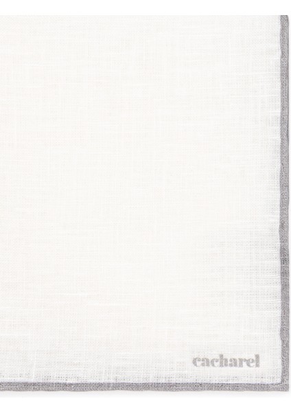 Erkek Gri Keten Mendil 50257838-100