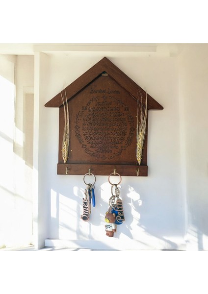 - Bereket Duası Anahtarlık - Anahtar Askılığı - Başaklı Model - 26.5 cm fiyatları