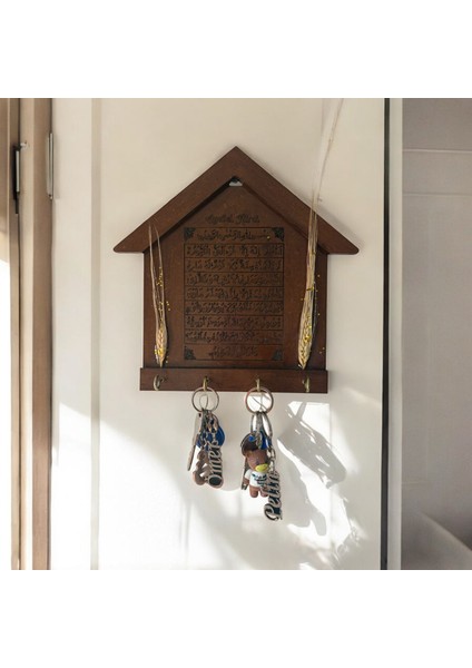 - Ayet'el Kürsi Duası Anahtarlık - Anahtar Askılığı - Başaklı Model - 26.5 cm fiyatları