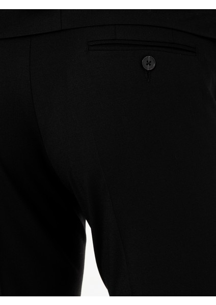 Erkek Siyah Slim Fit Smokin Damatlık 50250820-VR046