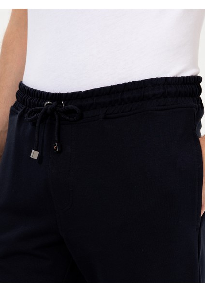 Erkek Lacivert New Slim Fit Eşofman Altı 50247926-VR033