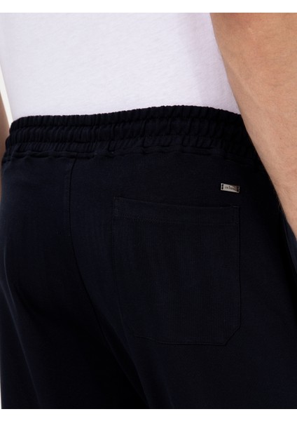 Erkek Lacivert New Slim Fit Eşofman Altı 50247926-VR033