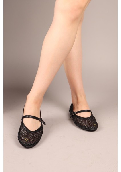 Popsi Örgü Babet Siyah