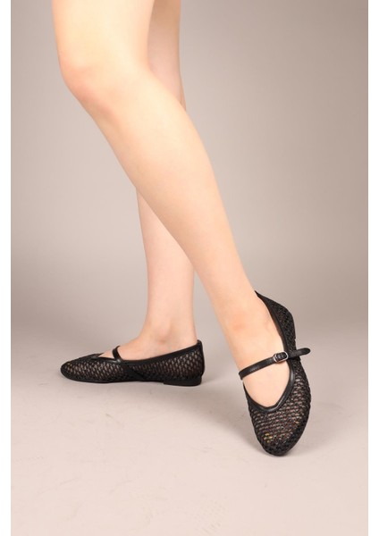 Popsi Örgü Babet Siyah