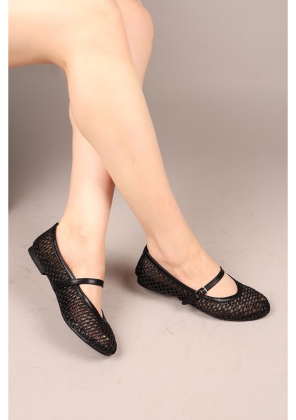 Popsi Örgü Babet Siyah