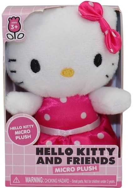 HKT25000 Hello Kitty 7.5 cm Mini Pelüş 25087