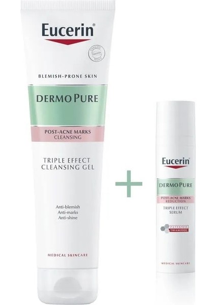Dermopure Akne Karşıtı Temizleme Jeli 150 Ml+Akne Karşıtı Etkili Serum 40 Ml+Makyaj Çantası fiyatları