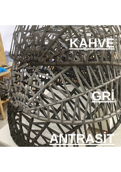 Makrome El Örgüsü Balkon, Bahçe,teras Salıncağı