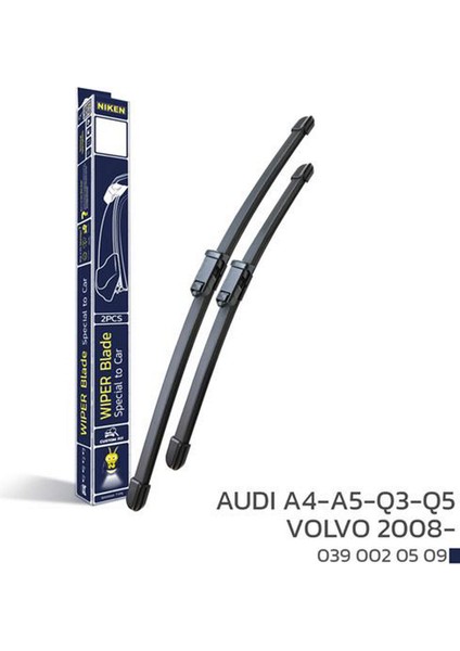 Audi A4-A5-Q3-Q5 Volvo 2008-ARACA Özel Silec Dpmah
