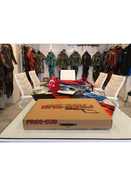 Free- Sub 5mm Troya YAMAMOTO39 Avcı Dalış Elbisesi