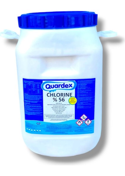 56 'lık Granül Toz Klor 25 kg modelleri