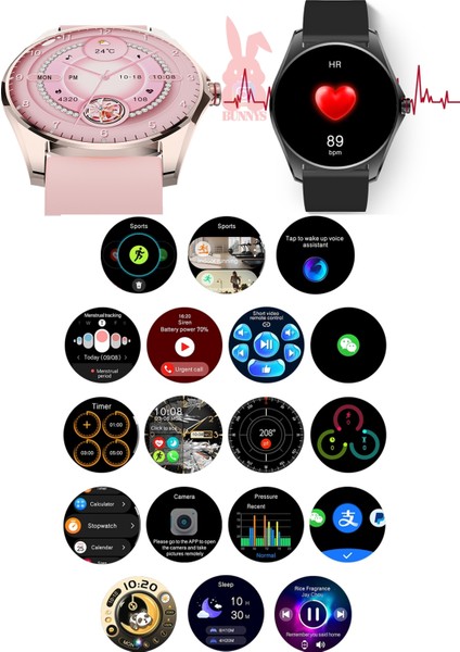 Omix X600 Nfc Uyumlu Akıllı Saat Ultra Ince Konuşma Özellikli 2025