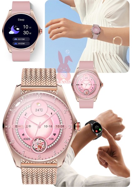 Samsung Galaxy Z Fold2 Uyumlu Akıllı Saat Ultra Ince Konuşma Özellikli 2025