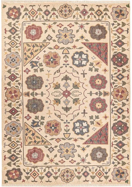 Soft Etnik Kilim - Renkli - 160x230 Cm