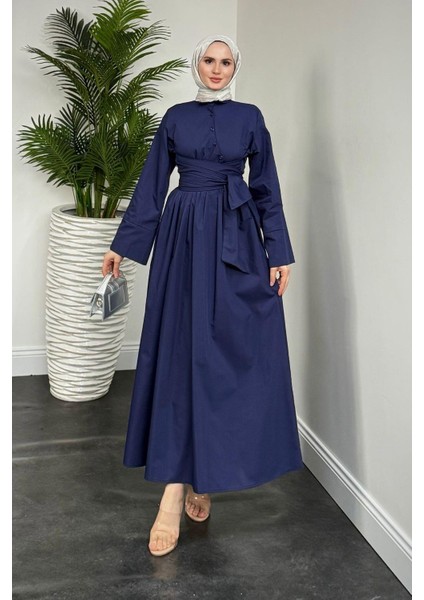 Izella Gömlek Elbise Lacivert fiyatları