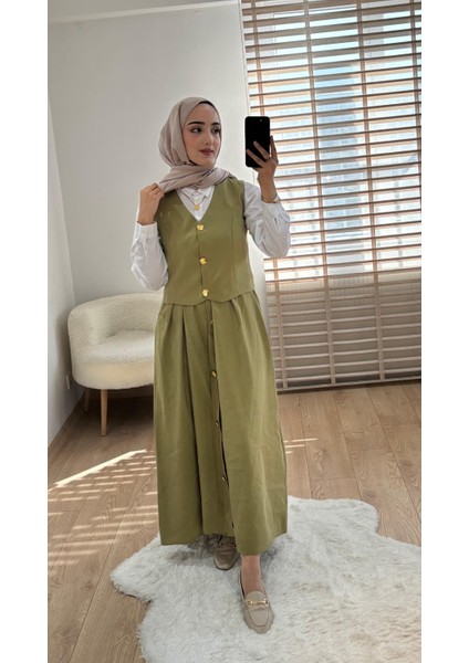 Modal Etekli Yelek Takım fırsatları