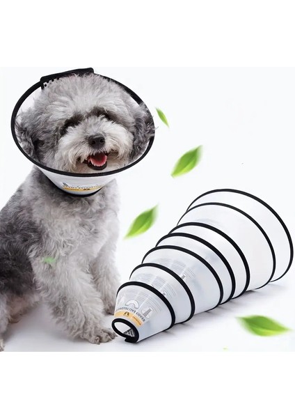 Kedi ve Köpek Için Ameliyat Sonrası Boyunluğu (Elizabeth Konisi)