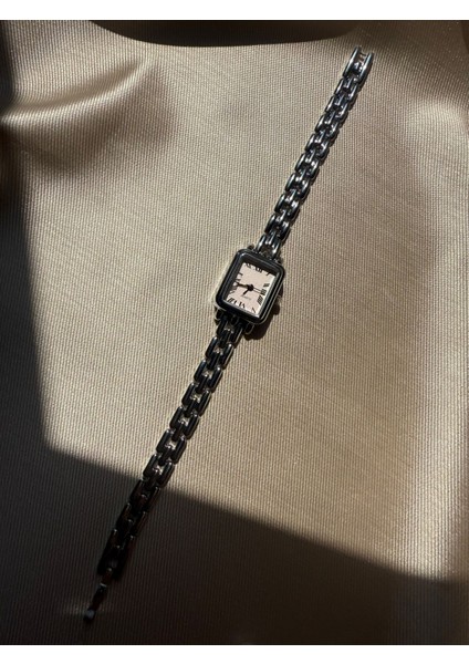 Retro Minimal Hasır Kordon Vintage Kadın Kol Saati Kare modelleri