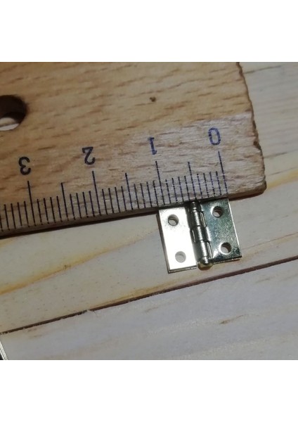 Mini Tavla Menteşe 10 Adet 10X11 mm Kutu Model Maket Menteşesi