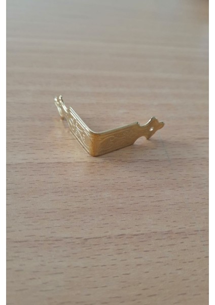 Dekoratif Kutu Kenarı 4 Adet Kutu Sandık Aksesuar Sarı fiyatları