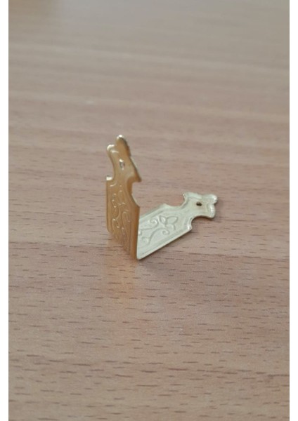 Dekoratif Kutu Kenarı 4 Adet Kutu Sandık Aksesuar Sarı modelleri