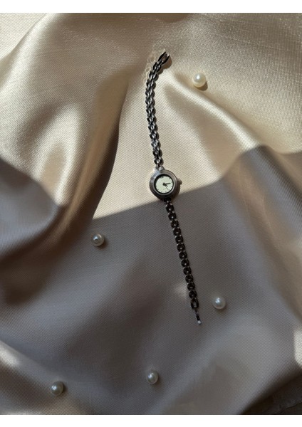 Retro Minimal Hasır Kordon Vintage Kadın Kol Saati indirimleri