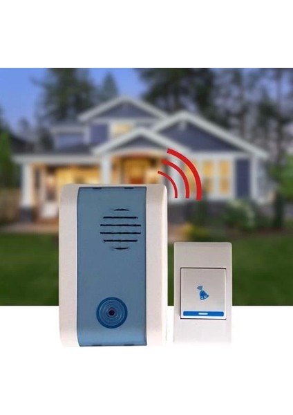 Wireless Bağlantılı Ev, Ofis, Daire Veya Bahçe Kapıları Için Kablosuz Kapı Zili indirimleri