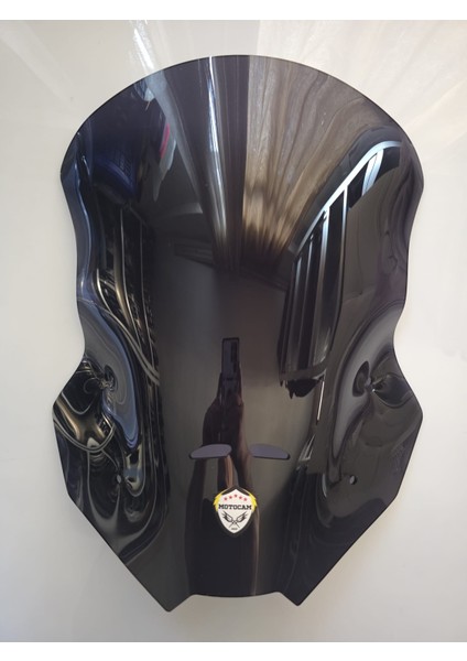 Honda Vfr 1200 Siperlik Ön Cam 2023-2025 Model 58CM Siyah Renkli 4mm