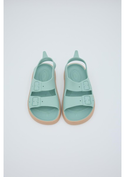 Irky.veg-F Pastelgreen/beige Çocuk Sandalet