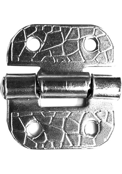90 Derece Stoplu Menteşe 4 Adet Nikel 30X33 mm Kutu ve Sandık Menteşesi Hobi Maket modelleri