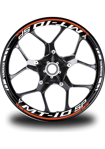 Neon Sarı Yamaha Fazer Takım Jant Sticker Etiket