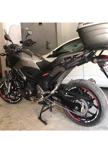 Honda Nc 750X Jant Sticker Set Modeli