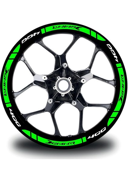 Bajaj Dominar 400 Dış Jant Şeridi Motosiklet Sticker Etiket Modeli