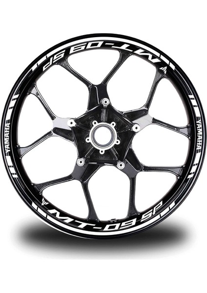 Kırmızı Honda Rrr Takım Jant Sticker Etiket